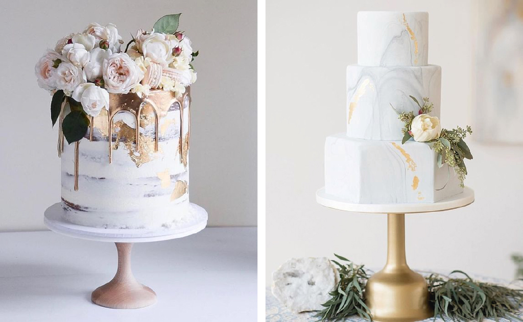 Tartas de Boda Marmol 01