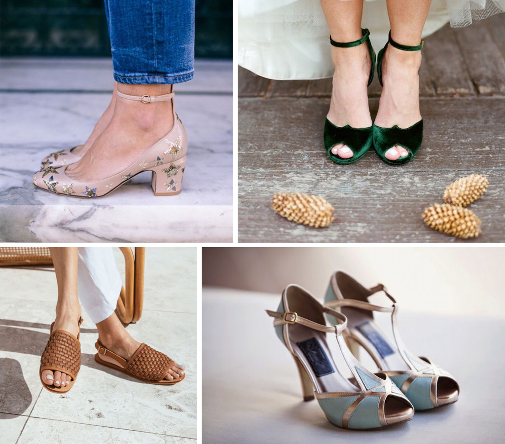 Zapatos de colores