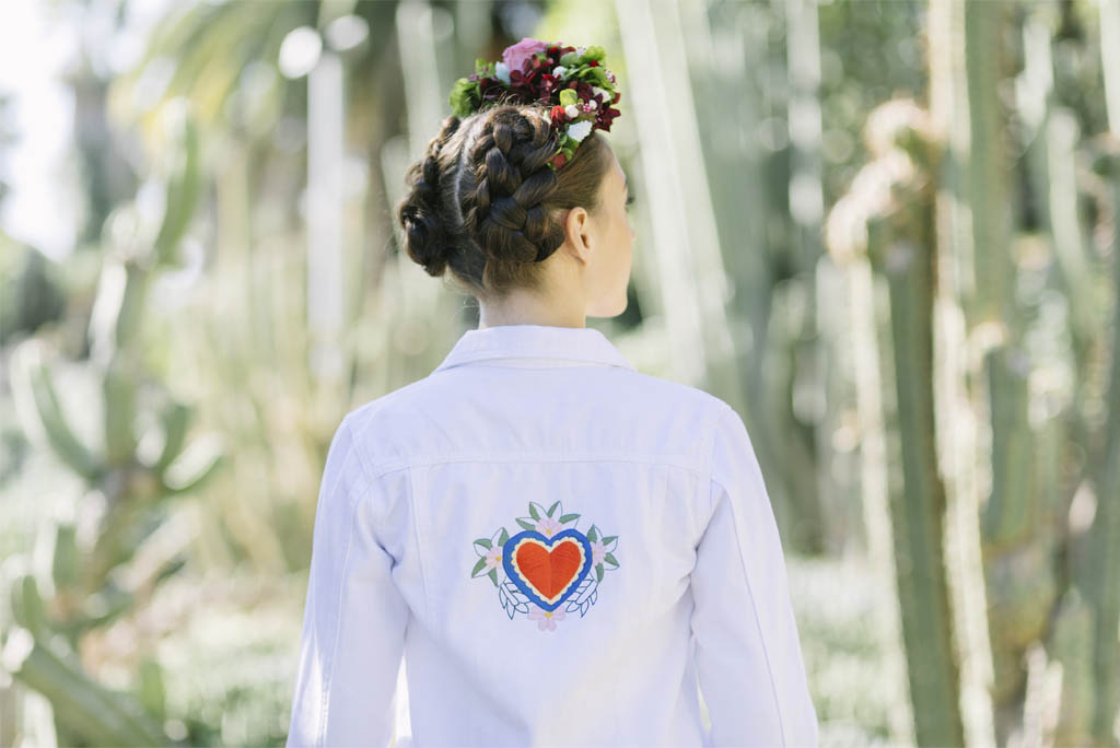 chaqueta personalizada para novias