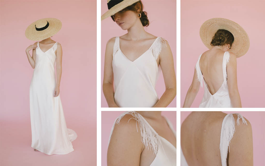 Vestidos de novia sencillos y románticos