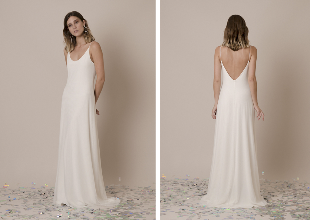 Vestidos de novia simples y bonitos