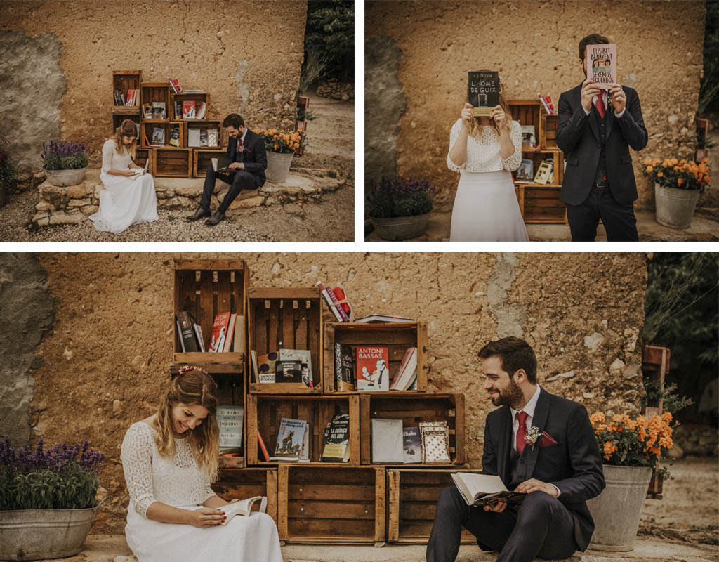 bodas con libros