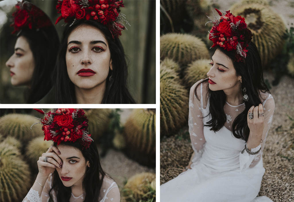 coronas maxi para novias