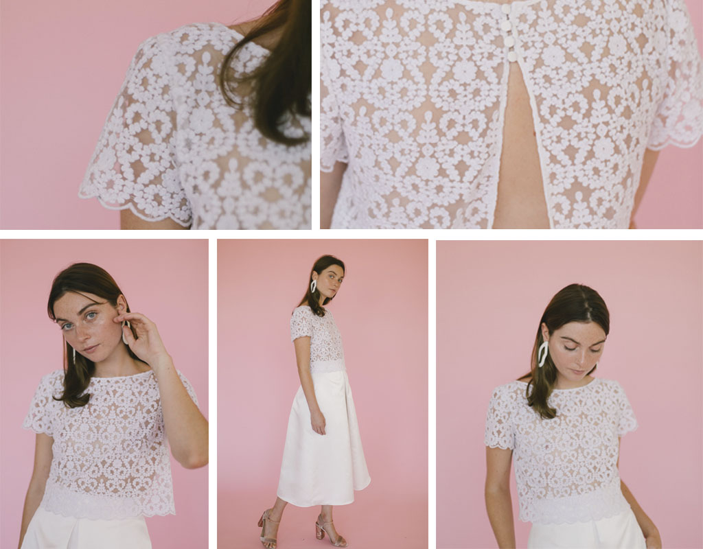 Vestido boda civil