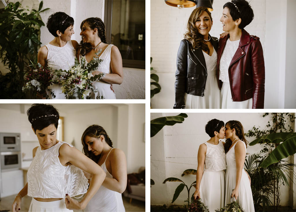 Vestidos naturales para novias