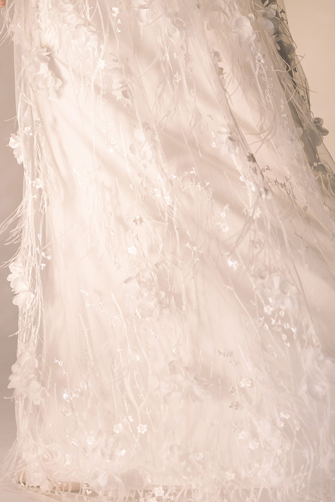 Falda Barroco detalle