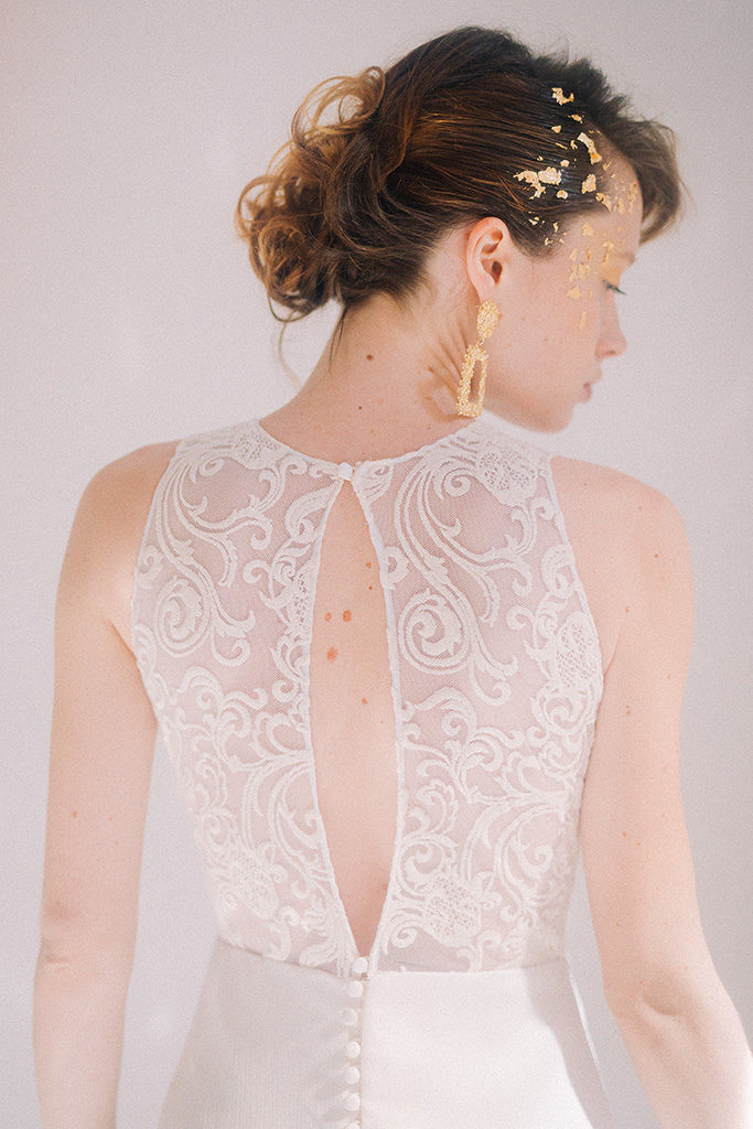 Vestido Alegoria detalle