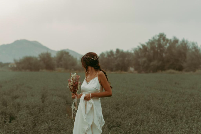 vestido de novia sencillo