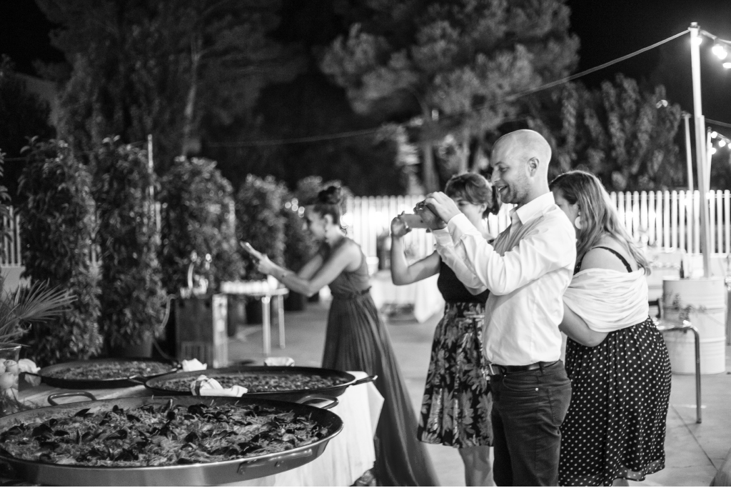 paella en tu boda