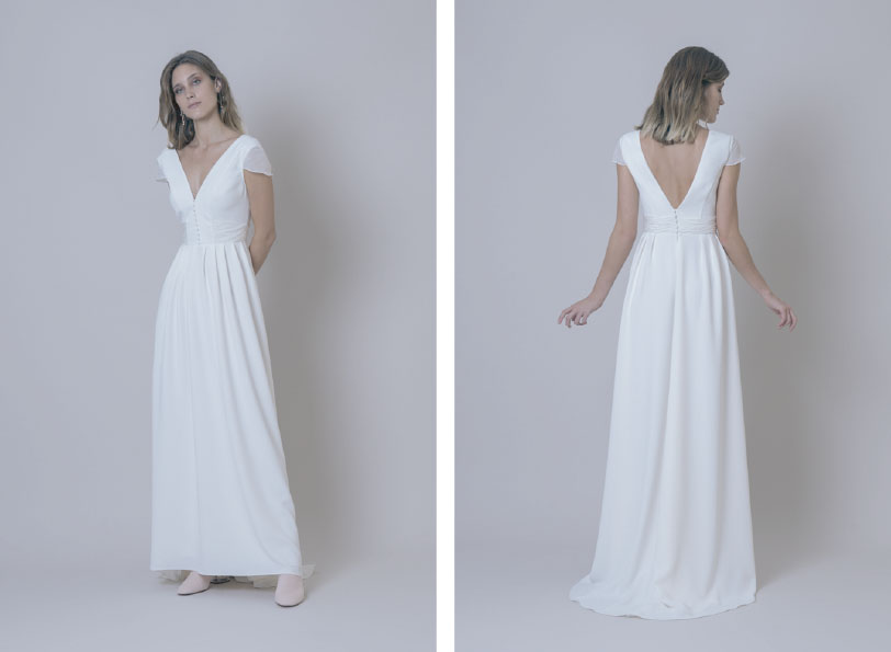 vestidos de novia románticos