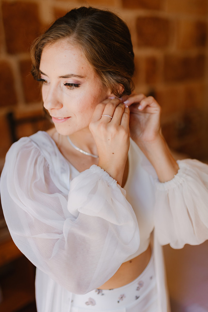 Capa para vestido de novia