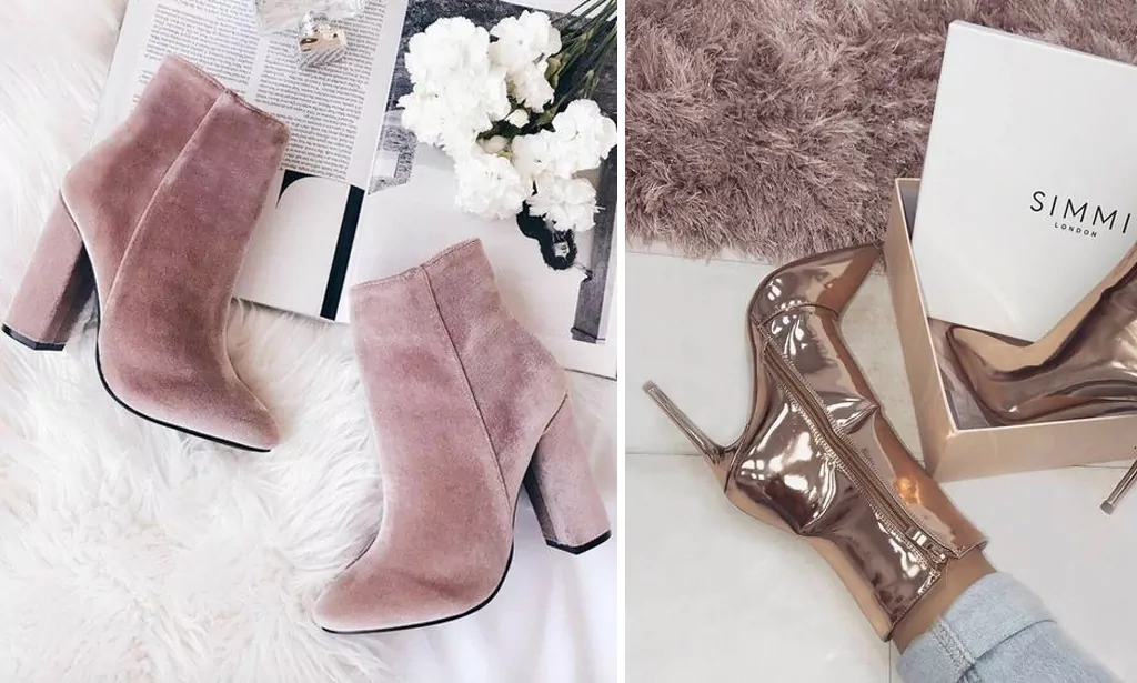 botas de colores para novias