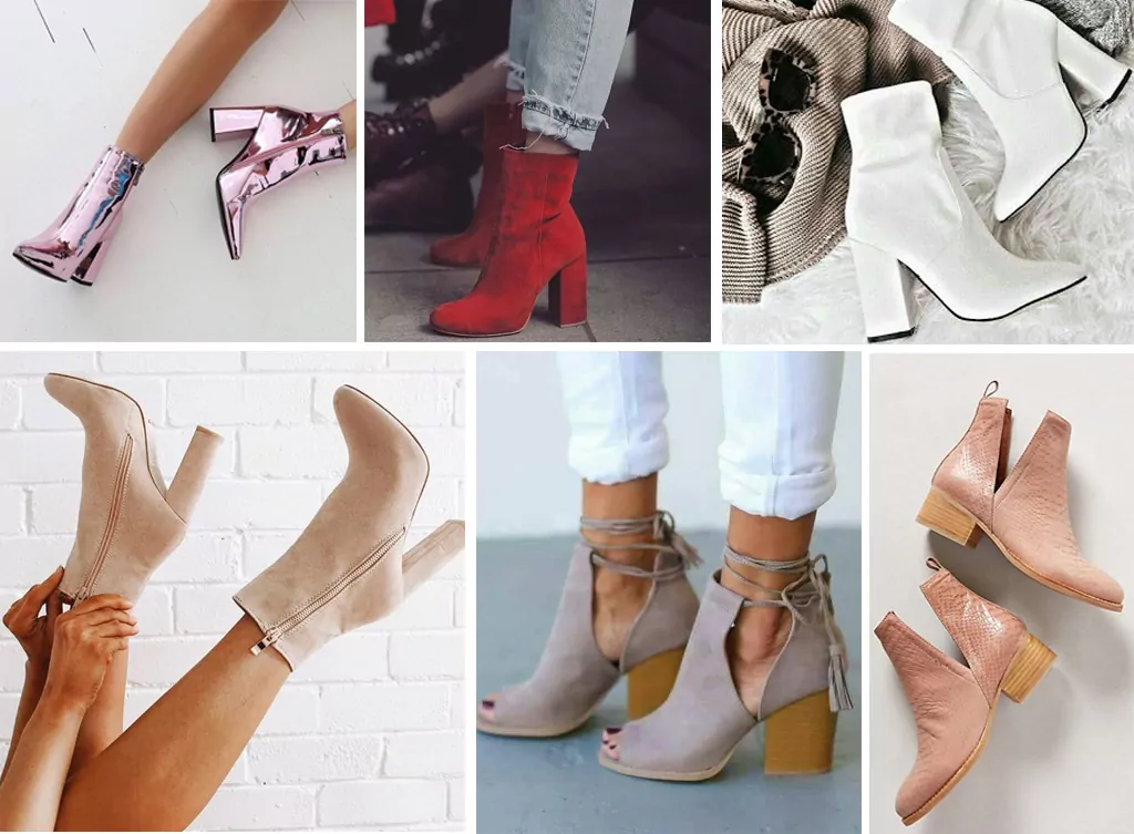 botas para novias de colores