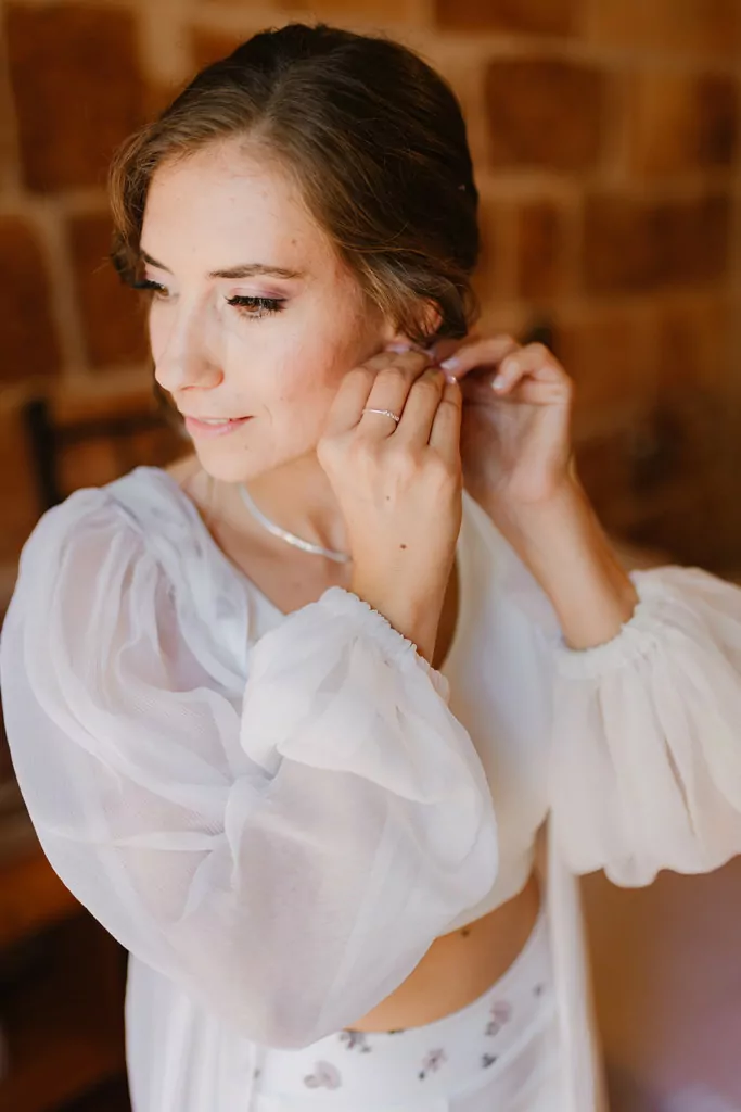 Capa para vestido de novia